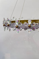 Florale Kristal Avize - 2