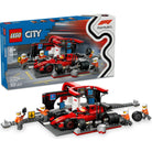 Lego® City Ferrari Arabalı F1® Pit Stop Ve Pit Ekibi 60443 - 6 Yaş & Üzeri Çocuklar Için Yaratıcı Oyuncak Yapım Seti (322 Parça)