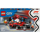 Lego® City Ferrari Arabalı F1® Pit Stop Ve Pit Ekibi 60443 - 6 Yaş & Üzeri Çocuklar Için Yaratıcı Oyuncak Yapım Seti (322 Parça)
