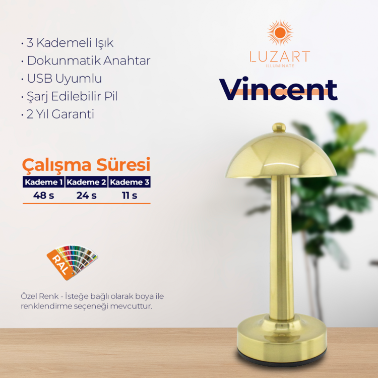 Vincent (Manyetik Şarj Kasetli) - 2