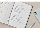 Maruman Mnemosyne Journal Sert Kapak A5 Noktalı Grey Defter N888-51