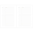 Maruman Mnemosyne Journal Sert Kapak A5 Noktalı Grey Defter N888-51