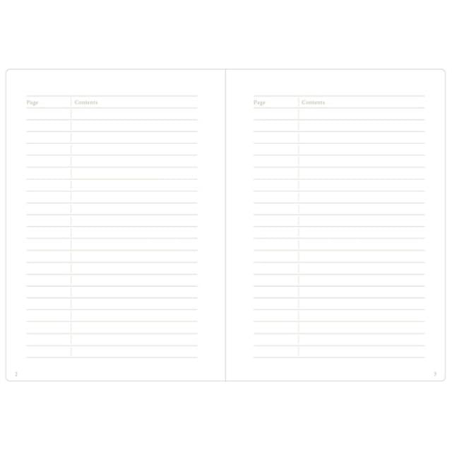 Maruman Mnemosyne Journal Sert Kapak A5 Noktalı Grey Defter N888-51