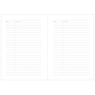 Maruman Mnemosyne Journal Sert Kapak A5 Noktalı Lacivert Defter N888-72