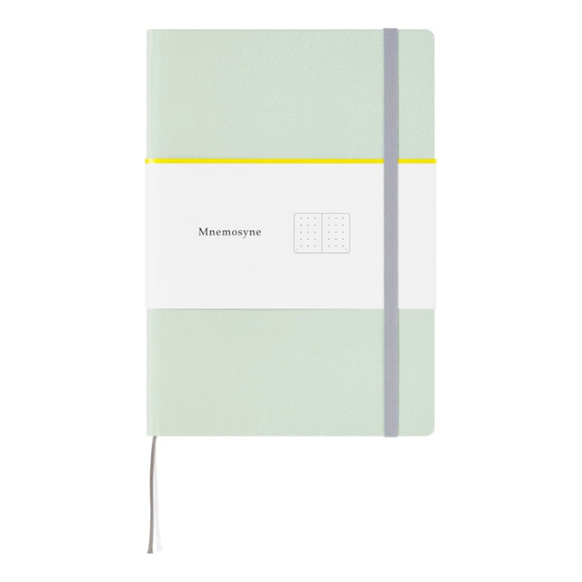 Maruman Mnemosyne Journal Sert Kapak A5 Noktalı Mint Yeşil Defter N888-53