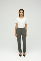 MAXIMUS-Valencia Cigarette Streç Pantolon-Kumaş Pantolon-3-Milagron.com