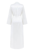 Dian Silk Robe Bridal White