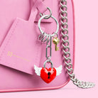 Metalmorphose Love Lock Kırmızı Anahtarlık
