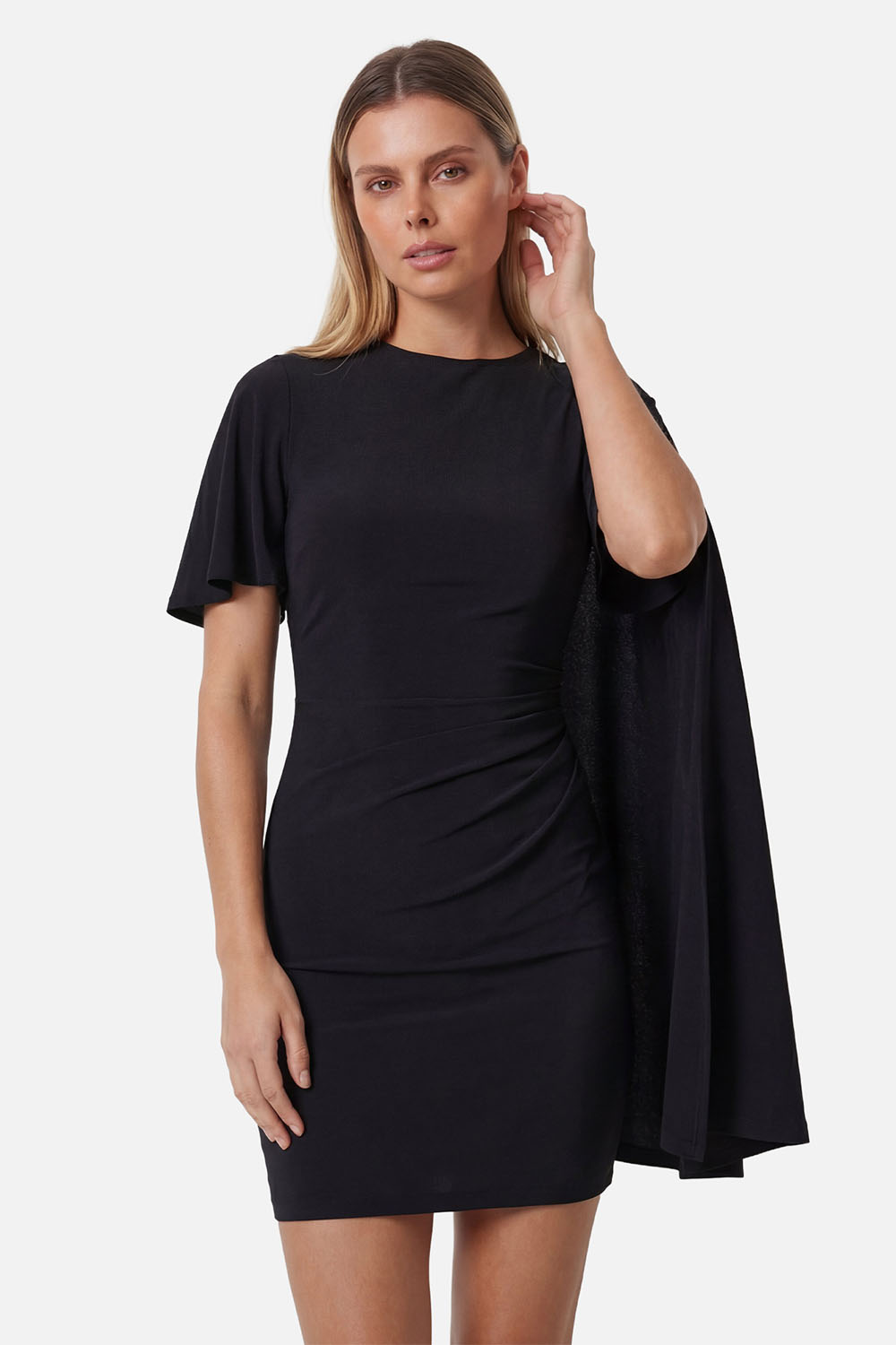 Aurora Siyah Elbise - 7