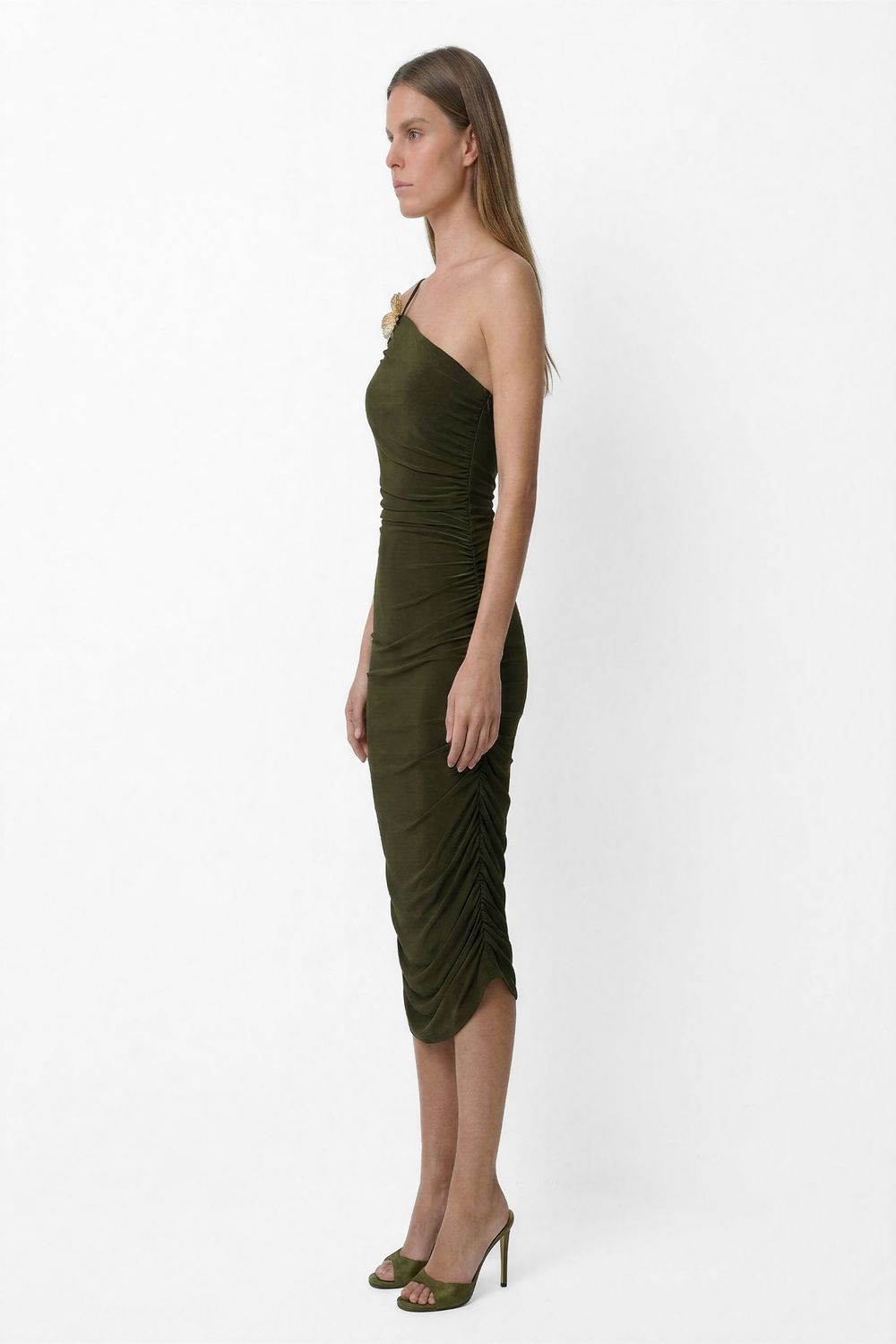 Elyra  Yeşil Elbise - 1