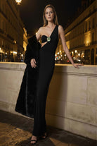 Eterna Siyah Elbise - 3