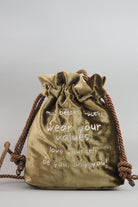 Mah-Roc-Nakışlı Mini Parlak Kahverengi Omuz Çantası-Omuz Çantası-2-Milagron.com