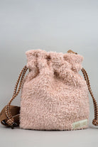 Mah-Roc-Peluş Açık Pembe Mini Omuz Çantası-Omuz Çantası-1-Milagron.com