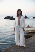 Maies-Lydi̇a Whi̇te 2 Pantolon-Pantolon-3-Milagron.com