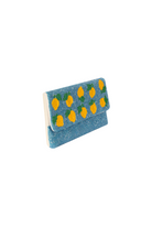 Maisha's-Lemoncello İşlemeli Özel Tasarım Clutch Çanta-El Çantası-2-Milagron.com