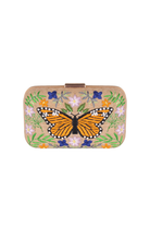Maisha's-Papillon İşlemeli Özel Tasarım Clutch Çanta-El Çantası-1-Milagron.com