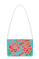 Maisha's-Rosarie İşlemeli Özel Tasarım Clutch Çanta-El Çantası-3-Milagron.com