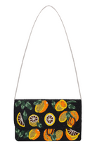 Maisha's-Tropicale İşlemeli Özel Tasarım Clutch Çanta-El Çantası-3-Milagron.com