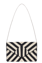 Maisha's-Zebra İşlemeli Özel Tasarım Clutch Çanta-El Çantası-3-Milagron.com