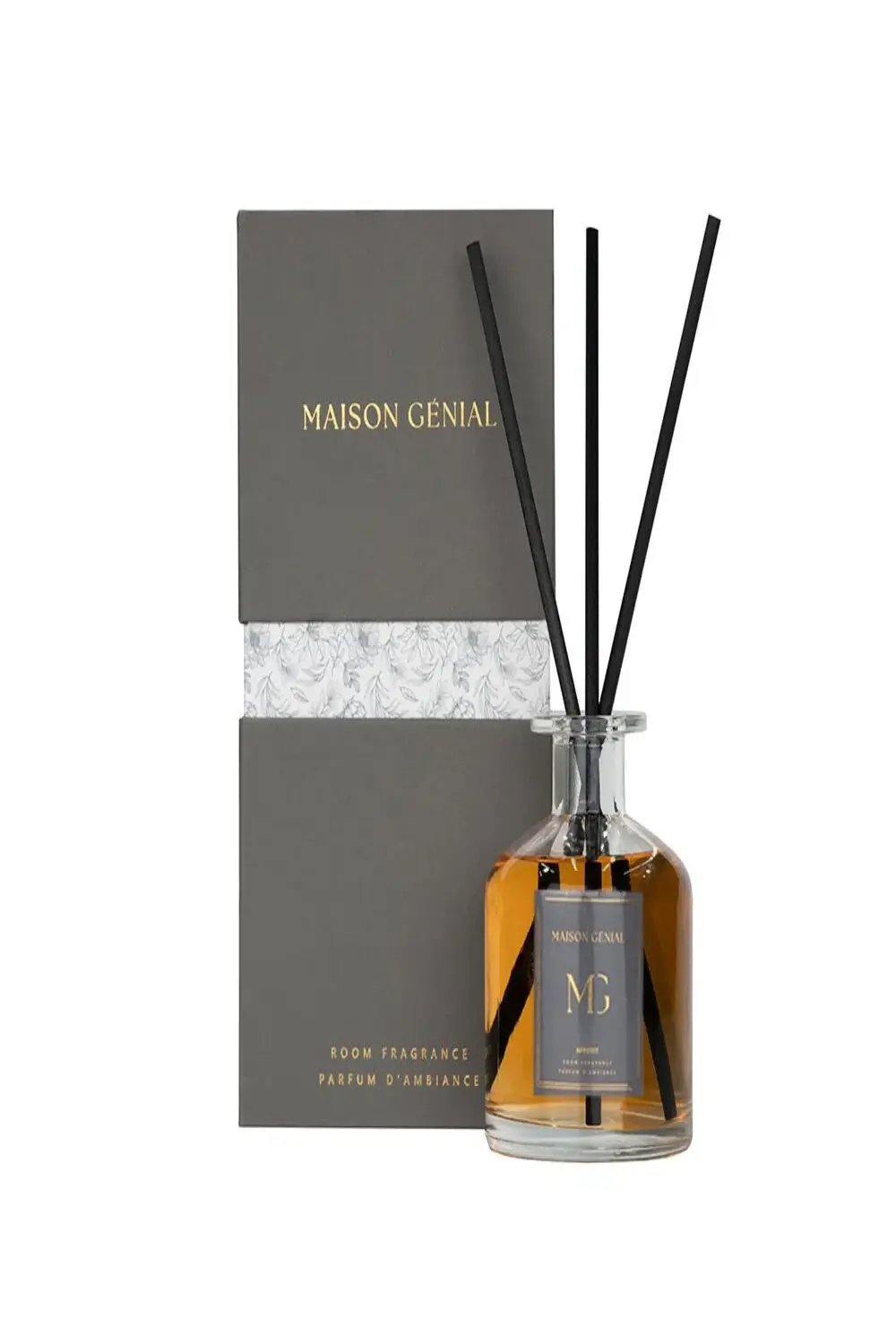 Maison Genial-Maison Genial Luxury Afrodit Gri Difüzör 220cl-Oda Kokusu-1-Milagron.com