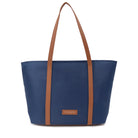 Maison Sacrée-Croisette Urban Navy Blue Large Shoulder Bag-Omuz Çantası-1-Milagron.com