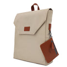 Maison Sacrée-Ferrat Beige 15'' Backpack-Sırt Çantası-2-Milagron.com