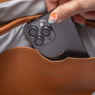 Maison Sacrée-Ferrat Navy Blue 17'' Backpack-Sırt Çantası-4-Milagron.com