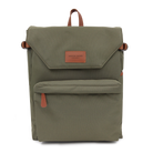 Maison Sacrée-Ferrat Travel Khaki Backpack-Backpack-1-Milagron.com