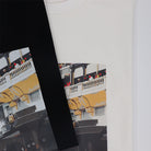 Maison Sacrée-Larvotto Black Printed T Shirt-T-Shirts-5-Milagron.com