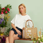 Maison Sacrée-Maison Sacrée Beige Basic T Shirt-T-Shirts-4-Milagron.com