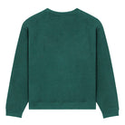 Maison Sacrée-Maison Sacrée Green Basic Sweatshirt-Sweatshirts & Hoodies-2-Milagron.com
