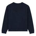 Maison Sacrée-Maison Sacrée Navy Blue Basic Sweatshirt-Sweatshirts & Hoodies-2-Milagron.com