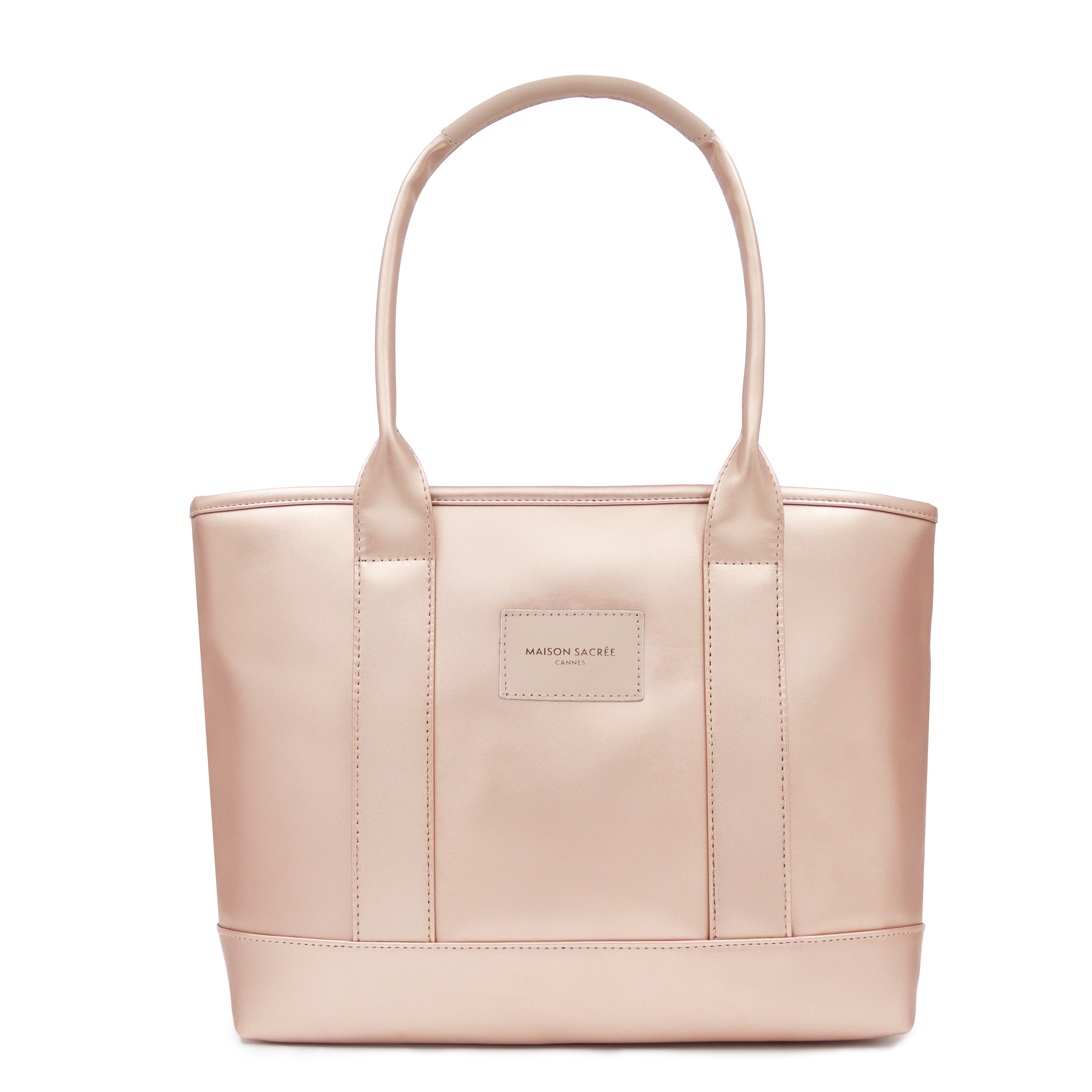 Maison Sacrée-Miramar Bronze Large Shoulder Bag-Miramar-1-Milagron.com