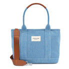 Maison Sacrée-Miramar Denim Large Shoulder Bag-Miramar-1-Milagron.com