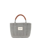 Maison Sacrée-Miramar Grey Extra Mini Shoulder Bag-Omuz Çantası-2-Milagron.com
