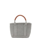 Maison Sacrée-Miramar Grey Extra Mini Shoulder Bag-Omuz Çantası-3-Milagron.com