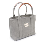 Maison Sacrée-Miramar Grey Mini Shoulder Bag-Omuz Çantası-4-Milagron.com