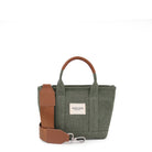Maison Sacrée-Miramar Khaki Extra Mini Shoulder Bag-Omuz Çantası-1-Milagron.com