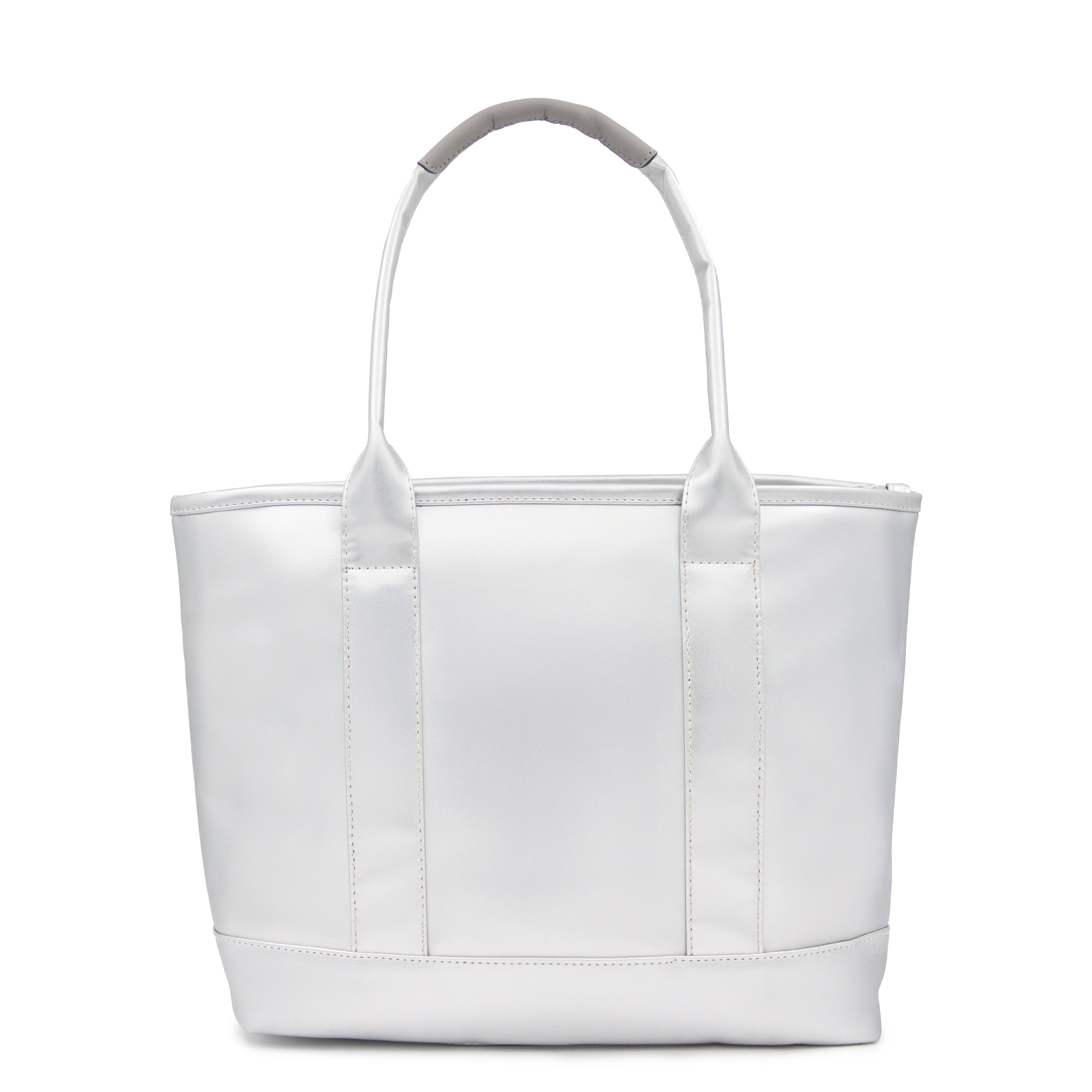 Maison Sacrée-Miramar Silver Large Shoulder Bag-Miramar-2-Milagron.com