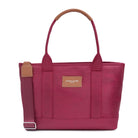 Maison Sacrée-Miramar Winter Burgundy Large Shoulder Bag-Miramar-1-Milagron.com