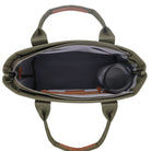 Maison Sacrée-Miramar Winter Khaki Large Shoulder Bag-Miramar-4-Milagron.com