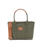 Maison Sacrée-Miramar Winter Khaki Mini Shoulder Bag-Omuz Çantası-1-Milagron.com