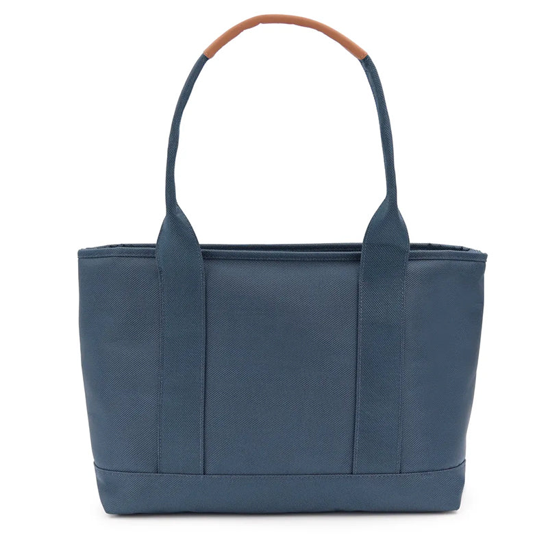 Maison Sacrée-Miramar Winter Navy Blue Large Shoulder Bag-Omuz Çantası-2-Milagron.com