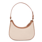 Maison Sacrée-Mirandole Beige Leather Shoulder Bag-Omuz Çantası-3-Milagron.com