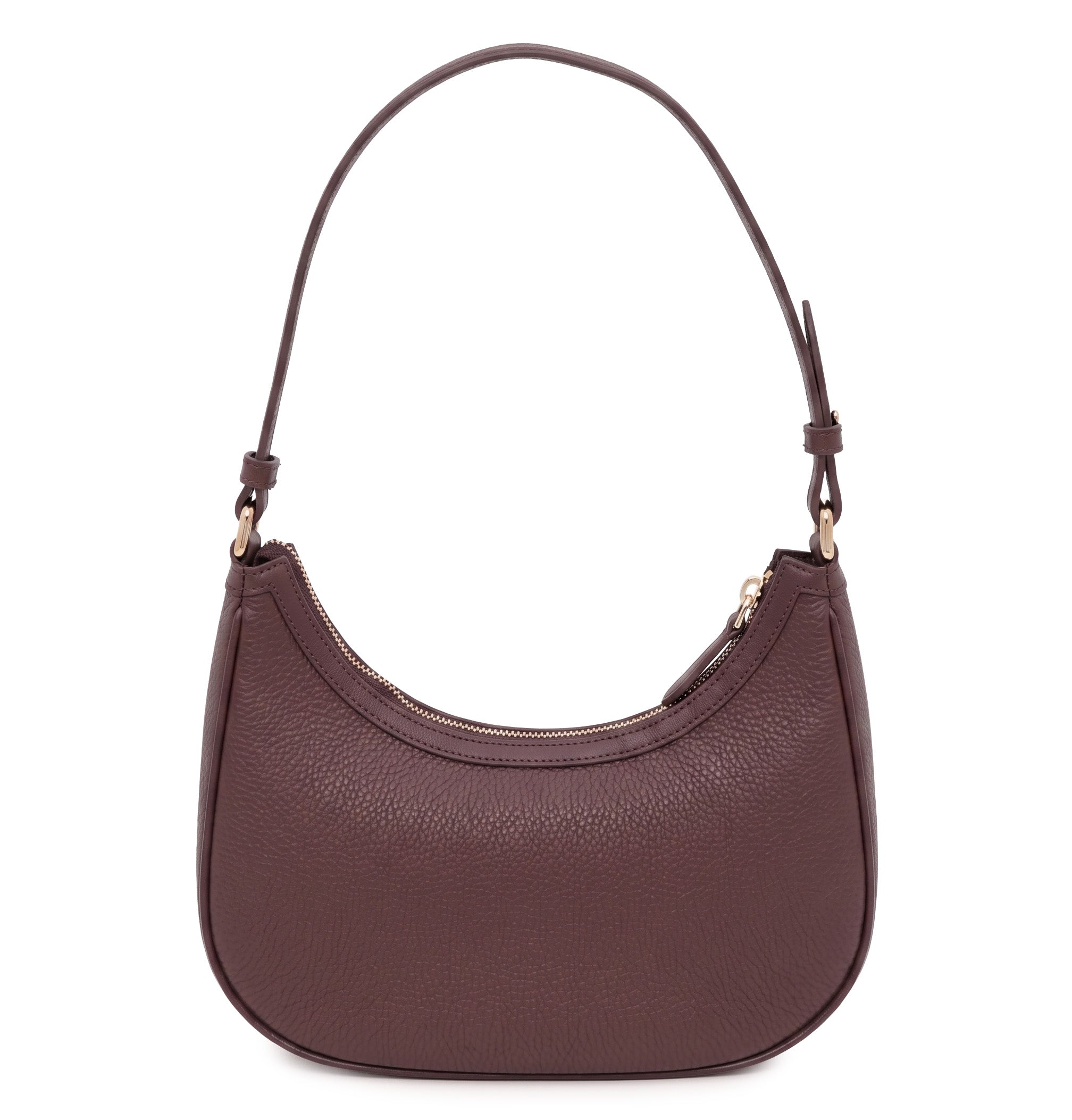 Mirandole Brown Leather Shoulder Bag