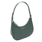Maison Sacrée-Mirandole Dark Green Leather Shoulder Bag-Omuz Çantası-2-Milagron.com