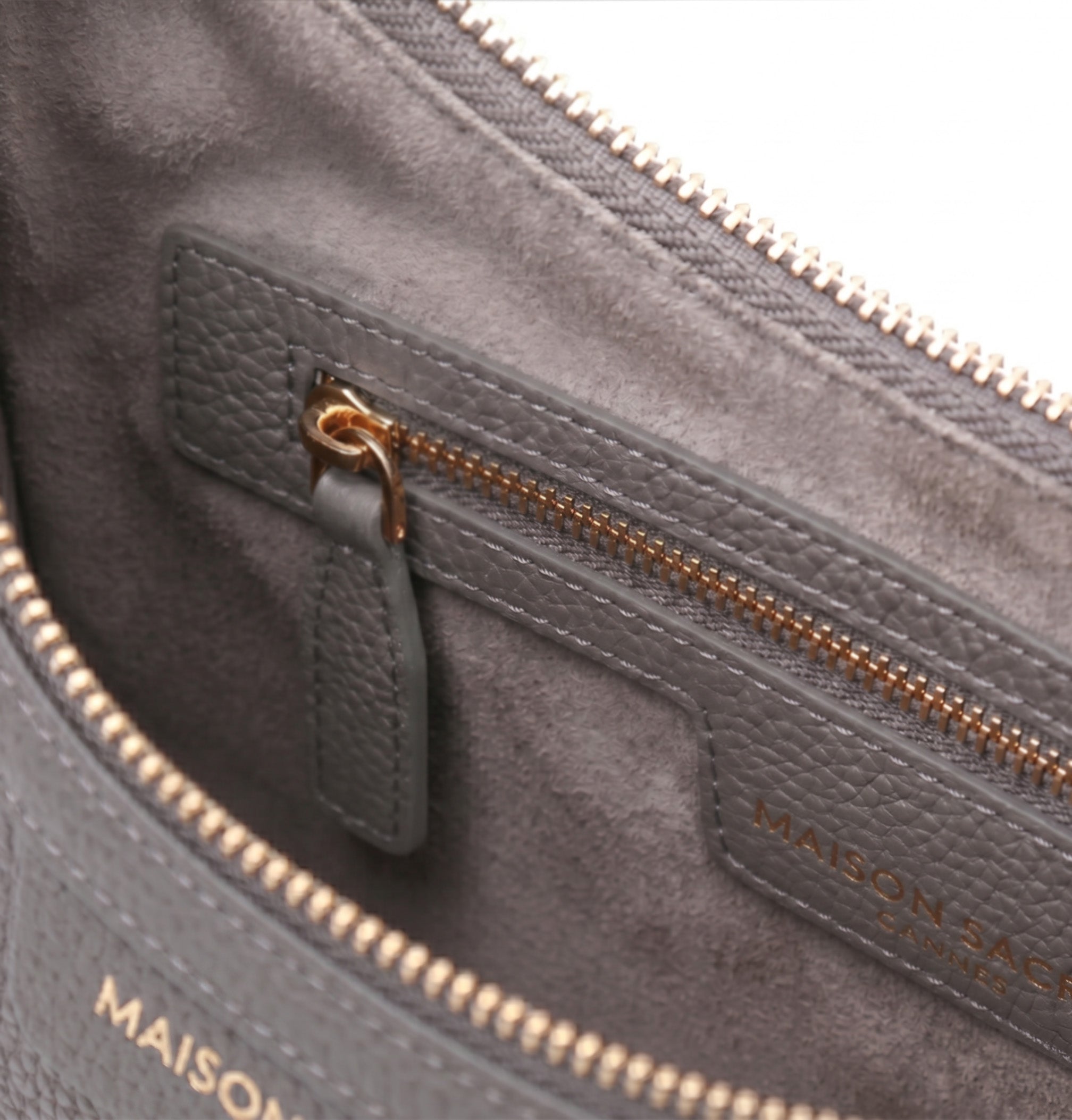 Mirandole Etoupe Leather Shoulder Bag