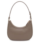 Mirandole Grey Leather Shoulder Bag