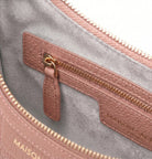 Mirandole Pink Leather Shoulder Bag