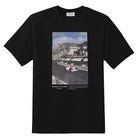 Maison Sacrée-Mona Black Printed T Shirt-T-Shirts-1-Milagron.com